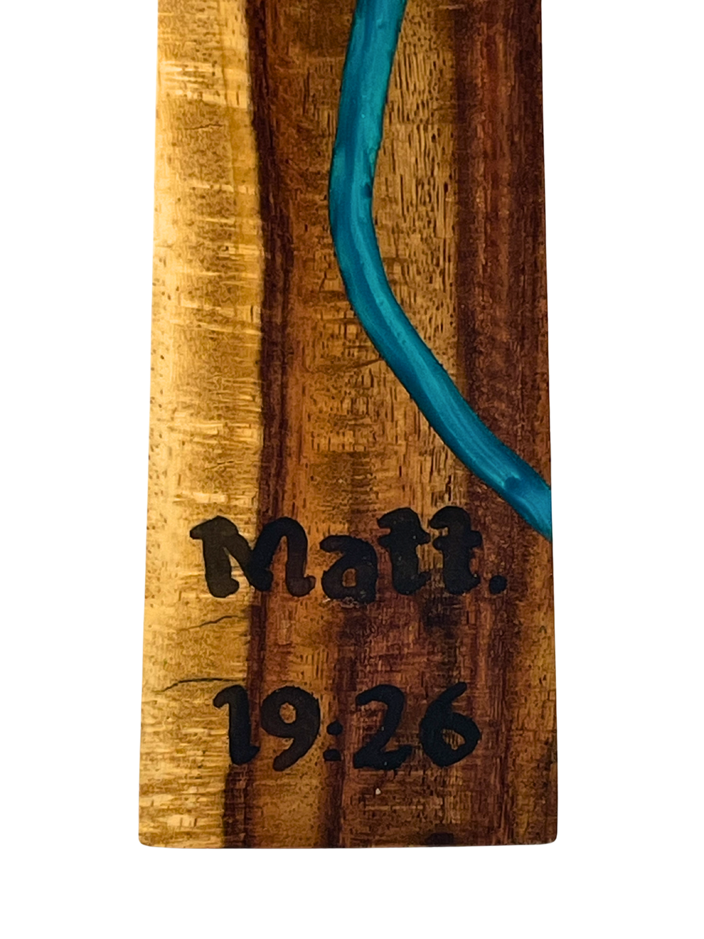 Matthew 19:26 With Cross Inlay